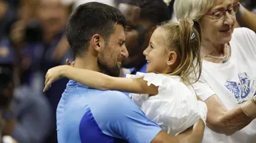 El tierno festejo de Novak Djokovic con su hija tras ganar el US Open