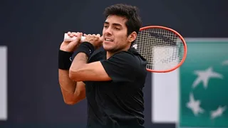 Cristian Garin también quedó eliminado del dobles en Zhuhai