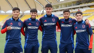 Cinco joyitas de la cantera de la U de Chile fueron citados por primera vez en el plantel de honor