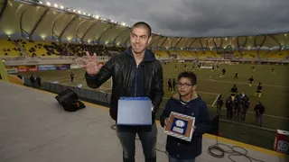 El homenaje a Francisco Silva en el Estadio “Lucio Fariña” de Quillota