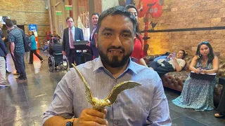 Francisco Cayulef y su premio del Mejor de los Mejores: Ha sido todo muy lindo