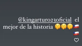 Arturo Vidal salió a defender a Carlos Palacios y esto le respondió la Joya