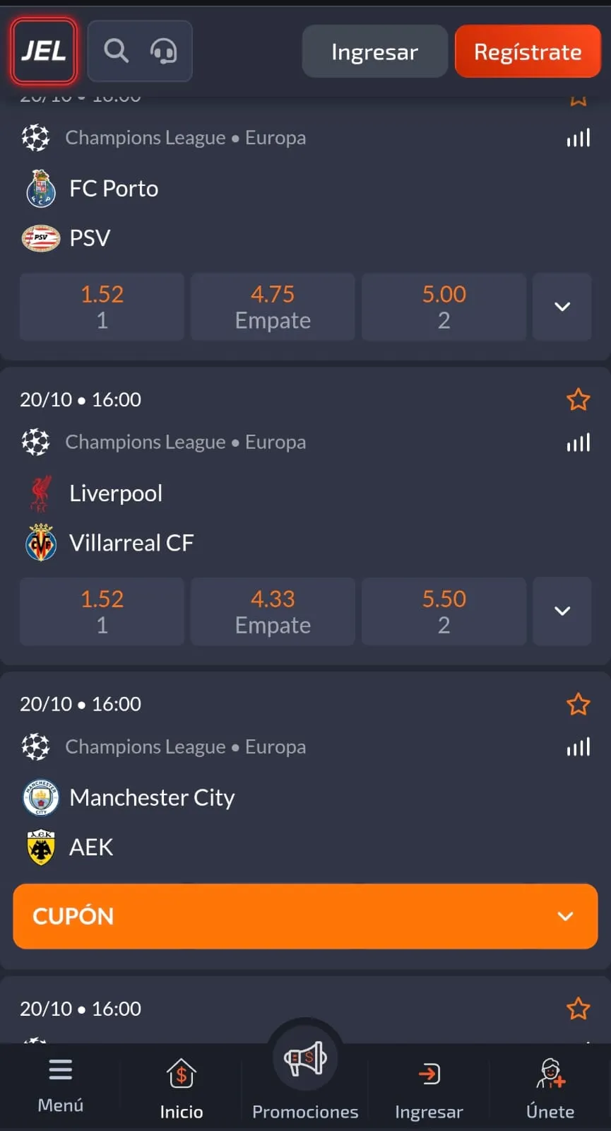 apuestas