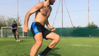 Ben Brereton Díaz mostró su duro entrenamiento de cara la próxima temporada