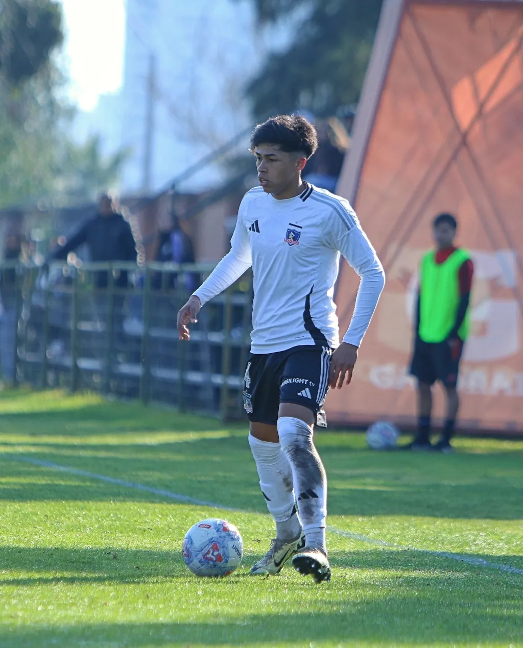 Gedeón Díaz debutó anoche ante Audax Italiano / ©Colo Colo.