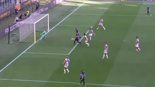 ¿Bien anulado? El grito de gol frustrado de Alexis Sánchez ante Bologna