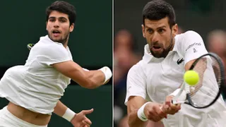 Novak Djokovic y Carlos Alcaraz disputan la gran final de Wimbledon