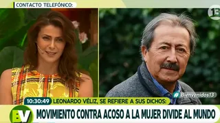 Leonardo Véliz explicó dichos machistas en “Bienvenidos” y redes criticaron al programa