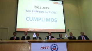 Miembros del directorio de la ANFP recibirán remuneraciones desde 2015