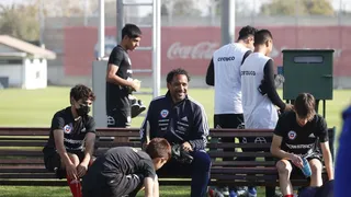 Jean Beausejour y Luis Jiménez brindaron una Master Class a la Roja sub 15