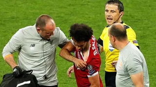 Mohamed Salah llegó a Valencia para iniciar su tratamiento