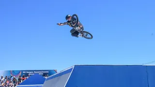 La espectacular presentación que le valió el oro a Macarena Pérez en el BMX Freestyle