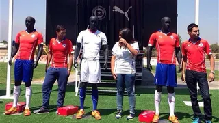 Puma presentó la camiseta que usará Chile en el Mundial