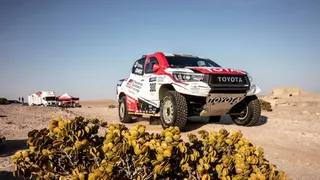 Fernando Alonso sumó kilómetros de cara a su primera participación en el Dakar