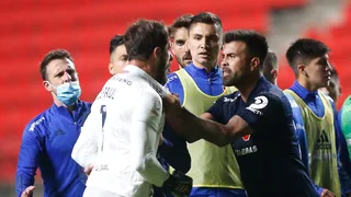 Fernando de Paul y Gonzalo Espinoza tuvieron una ruda gresca tras caída con La Calera