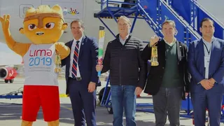 La antorcha panamericana llegó a Cusco para su encendido en Machu Picchu