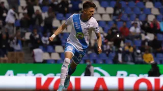 Pablo Parra anotó en el empate de Puebla contra Pumas UNAM en México