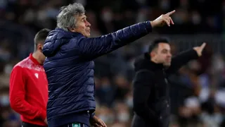 Real Betis de Manuel Pellegrini visita a FC Barcelona por la liga española