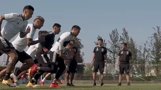 “Chilealbo”: Colo Colo comenzó su pretemporada en Talca
