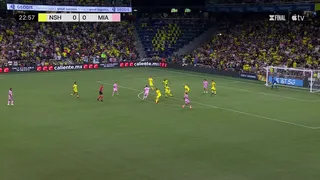 ¡Intratable! Lionel Messi anotó un golazo ante Nashville en la final de la Leagues Cup