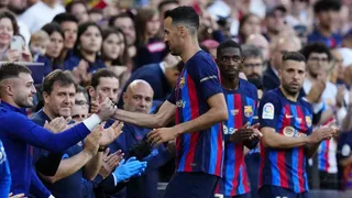 Busquets y Jordi Alba se despidieron de la afición de Barcelona en su último duelo en Camp Nou