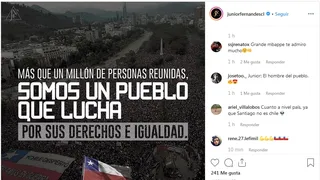 Junior Fernandes: A no bajar los brazos, la lucha continua y nuestro objetivo debe ser claro