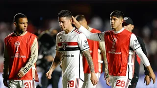 Sudamericana: James Rodríguez falló un penal en Sao Paulo y Liga de Quito avanzó a semifinales