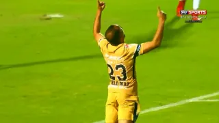 El estupendo gol de tiro libre de Marcelo Díaz para el empate de Pumas ante Lobos BUAP