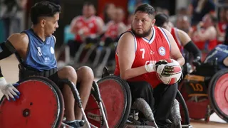 Chile cayó con claridad ante Argentina en el rugby en silla de ruedas de Santiago 2023