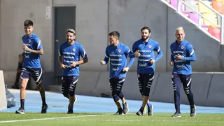 La última práctica de la Roja en Argentina antes de volver a Chile