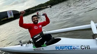 Robinson Méndez ganó medalla de plata en el Mundial de Paracanotaje en Copenhague