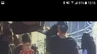 Las imágenes del detenido por lienzo con amenazas contra Mosa y Vial