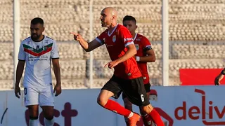 Nicolás Berardo puso el empate de Magallanes contra Palestino por vía aérea