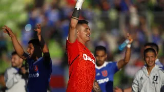 La formación de Universidad de Chile para la visita a O’Higgins en Rancagua