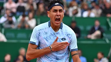 Alejandro Tabilo tuvo un mínimo avance en el ranking tras su paso por Montecarlo