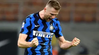 El gol de Milan Skriniar que le dio la victoria a Inter sobre Atalanta en la liga italiana