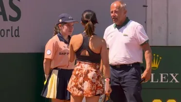 [Video] Roland Garros quitó puntos y dinero a tenistas descalificadas por un pelotazo a una recogebolas