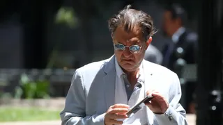 Aníbal Mosa asistió al funeral de Tommy Rey y rindió homenaje en nombre de Colo Colo