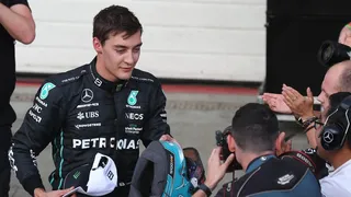 George Russell ganó la prueba sprint y saldrá primero en el GP de Sao Paulo