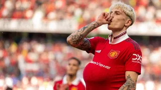 Alejandro Garnacho marcó un golazo en el triunfo de Manchester United sobre Wolves