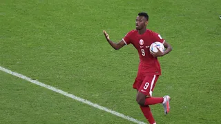 Mohammed Muntari anotó el histórico primer gol de Qatar en Copas del Mundo