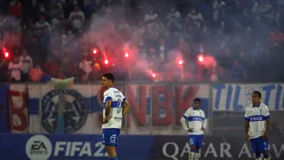 La UC llamó a denunciar a barrista que lanzó bengala a hinchas de Flamengo: No lo podemos tolerar