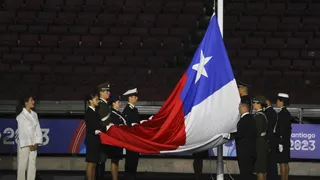 Imágenes de Chile y un solo de batería abrieron la ceremonia inaugural de Santiago 2023