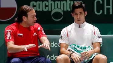 Chile quedó al borde de la eliminación en las Finales de la Copa Davis