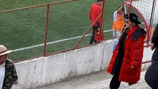 Madonna presenció partido de Benfica para ver a su hijo David Banda