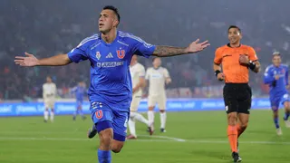 A Rodrigo Contreras se le abre el apetito tras anotar su primer doblete con U. de Chile