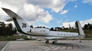 Presidente Fernández arrendó avión de Messi para viajar a México