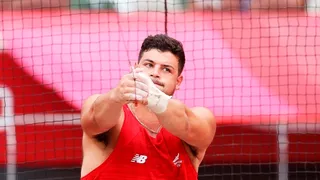 Gabriel Kehr rozó la clasificación a la final del lanzamiento del martillo, pero se despidió de Tokio