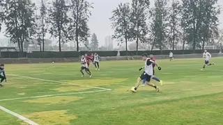 Colo Colo hizo práctica de fútbol con Real San Joaquín con miras al duelo ante Deportivo Pereira