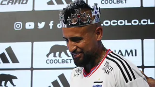 Arturo Vidal tuvo su ansiado redebut por Colo Colo como titular ante Everton